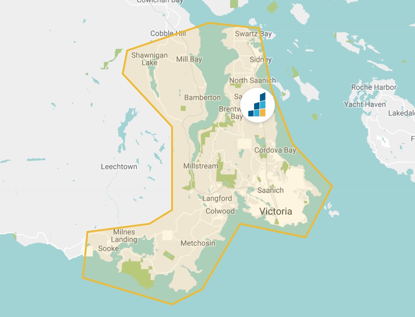 Victoria's Location Map