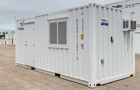 BigSteelBox 20-foot shipping container site office