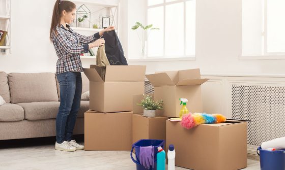 Tips for Cleaning and Sanitizing During a Move - BigSteelBox