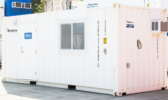 20-foot shipping container office - BigSteelBox